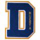 Blue Orange Chenille Varsity Letters  Double Or Single Felt Soft Touch