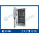 Outdoor Power Cabinet , Outdoor Telecom Cabinet With Water Sensor / Door Sensor