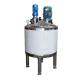 Adjustable Speed Cylindrical Mixer Tank SS304 SS316L Double Jacketed