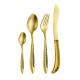 NC 990 STAR Stainless Steel Cutlery Set   Flatware Set  Whole Set of Cutlery gold