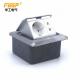 250V IP20 Indonesia Style 16A 250V EU Standard Pop Up Type Floor Box With Silver