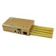Yellow Color 5 Antennas 3G 4G Signal Jammer Block GPS WiFi For Anti -Tracking