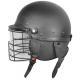 US Style full face compact resistant police anti riot helmet with metal visor