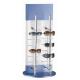 Custom Acrylic Pop Display Stands Sun Glasses Rack With Spinning Base / Retail Stands