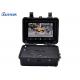 1 CH 7 Inch LCD COFDM Receiver , Audio Video Receiver With High Definition Multimedia Interface BNC Port