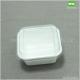 250ml Disposable Square Food Container Made By Sugarcane Bagasse With Clear PET Lid-Easy Green Disposable Food Container
