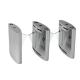 Automatic Flap Barrier Turnstile Gate Manufacturers SUS304 For Indoor / Outdoor