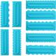 Cake Scrapers Set Plastic Sawtooth Scraper Polisher Butter Cream Cake DIY Tool