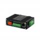 Mini Industrial 10/100Base-T to 100Base-X SFP Fiber Ethernet Media Converter with 1Ch RS232/RS485/RS422
