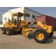 Yellow Used Motor Graders 120H With 12 Mouldboard Operate Weight 21000kg