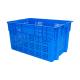 Food Nest Stack Vented Plastic Crate with Customized Color Ventilated Turnover Basket