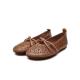 S371 Factory Direct Sale Retro Sweet Bow Women'S Shoes 2020 New Hollow Cool Soft Sole Shoes