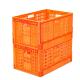 Foldable Plastic Vegetable Crate Convenient Storage Solution for Fruits and Vegetables