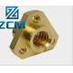 Tolerance ±0.01mm Customized CNC Turning Automation Machinery Fitting Brass Products