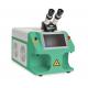 100J Gold Laser Welding Machine 8X Lens Water Cooling Single Phase