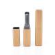 2.5g Clear Lip Balm Containers Luxurious Brown Metallic Exterior Antique Lipstick Tube