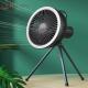 LED Night Light Hanging Tripod Portable Fan 4 Speed Strong Wind Portable Camping Fan