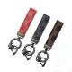 Personalized Embossed Leather Keychain Thermal Transfer Printing