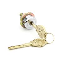 Diameter 32mm Safe Cam Lock Chrome Plated , Small Cam Lock Brass Length 21mm