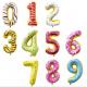 Wholesale New hot designs 32inch Balloon 0-9 number balloons Donuts Foil Balloon birthday Party Decoration Ball