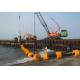 8mm Outer Shell Yellow High Density Marine Dredge Pipeline Floats for Sand Discharge