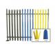 Commercial Steel Palisade Fencing D Section / W Section Type Versatile Design