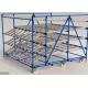 Plastic Roller Carton Flow Rack Roller Sliding Shelves For Warehouse Storage