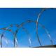 Strong Sharp Razor Barbed Wire Hot Dipped Galvanized Good Deterrent Effects