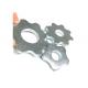 Galvanized Coating Carbide TCT Tungsten Cutters For Concrete Scarifier Trimmer TR250