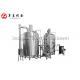 380V Stainless Steel Beer Brewing System , Silver 500L Craft Beer Plant