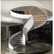 Interior House Curved Tempered Laminated Glass  Grind Edge