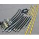 Excavator Attachment Hydraulic Breaker Hammer Pipes Hose Pipeline Piping Kit
