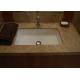Emperador Light Brown Marble Stone Countertops For Bathroom / Kitchen