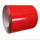 0.8mm RAL 3020 Color Coated Galvanized Steel Coil , Pre Painted GI Sheet Qinyuan