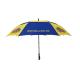 30 Inch Air Vent Double Canopy Golf Umbrella Windproof With Full Silk Screen Print