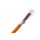 Fire Resistance Halogen Free Jacket Fire Resistant Cable 4 Cores Shielded Cable