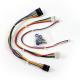 Automobile Motorcycle Electronic Copper Conductor 3-Wire Harness with Lacing Flat Cable