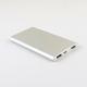 Engraving LOGO Metal Portable Power Bank 5000MAH with Optimized Heat Dissipation