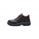 Breathable Buffalo Leather Executive Safety Shoes With Pu Double Density