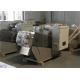 OEM Screw Press Wastewater Treatment 380V Voltage Silver Color 375-5000kg