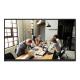 55 Inch Seamless Writing Experience Video Conferencing Interactive Touch Screen Whiteboard Flat Panel