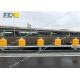 PU EVA Reflective Tape Highway Guardrail With Galvanized Highway Crash Barrier