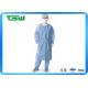 Hospital Colorful PP / SMS Fabric Disposable Isolation Gown