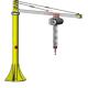 2t 5t Mobile Floor Mounted Jib Wall Traveling Workshop Column Crane