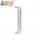 Smooth Stainless Steel Front Door Pull Handles Polished Finished Dia 22Mm