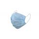Liquid Proof Disposable Blue Earloop Face Mask High Filtration Efficiency