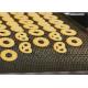Heavy Load SUS304 Herringbone Conveyor Belt For Biscuit Baking Oven