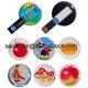 Real Capacity Plastic Mini Round Card USB Flash Drives, Colorful Printing Available