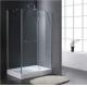 4-19mm Shower Tempered Glass , OEM Bathroom Glass Door High Strength