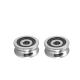 SG15 U Groove Track Roller Bearings 5x17x8mm Guide Roller For Computer Embroidery Machine